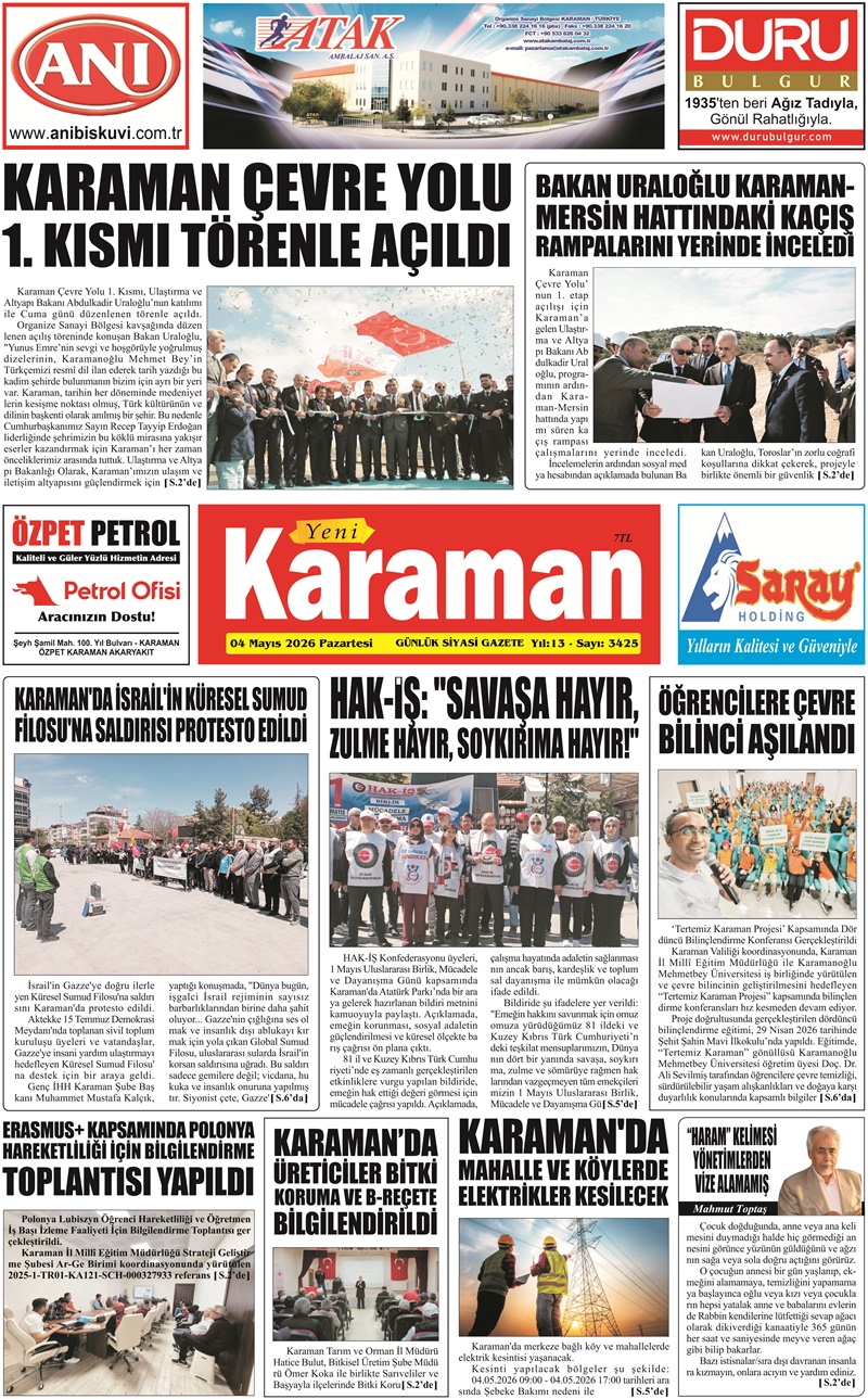 04 Mayıs 2026