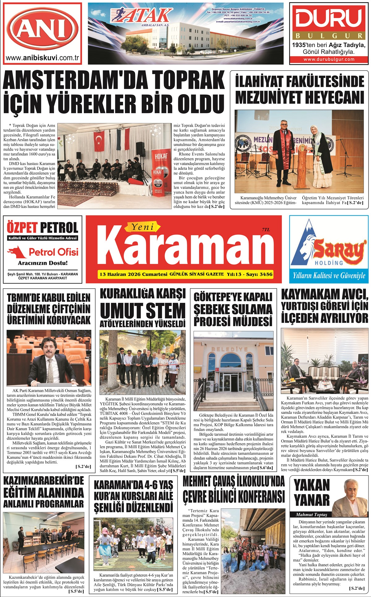 13 Haziran 2026