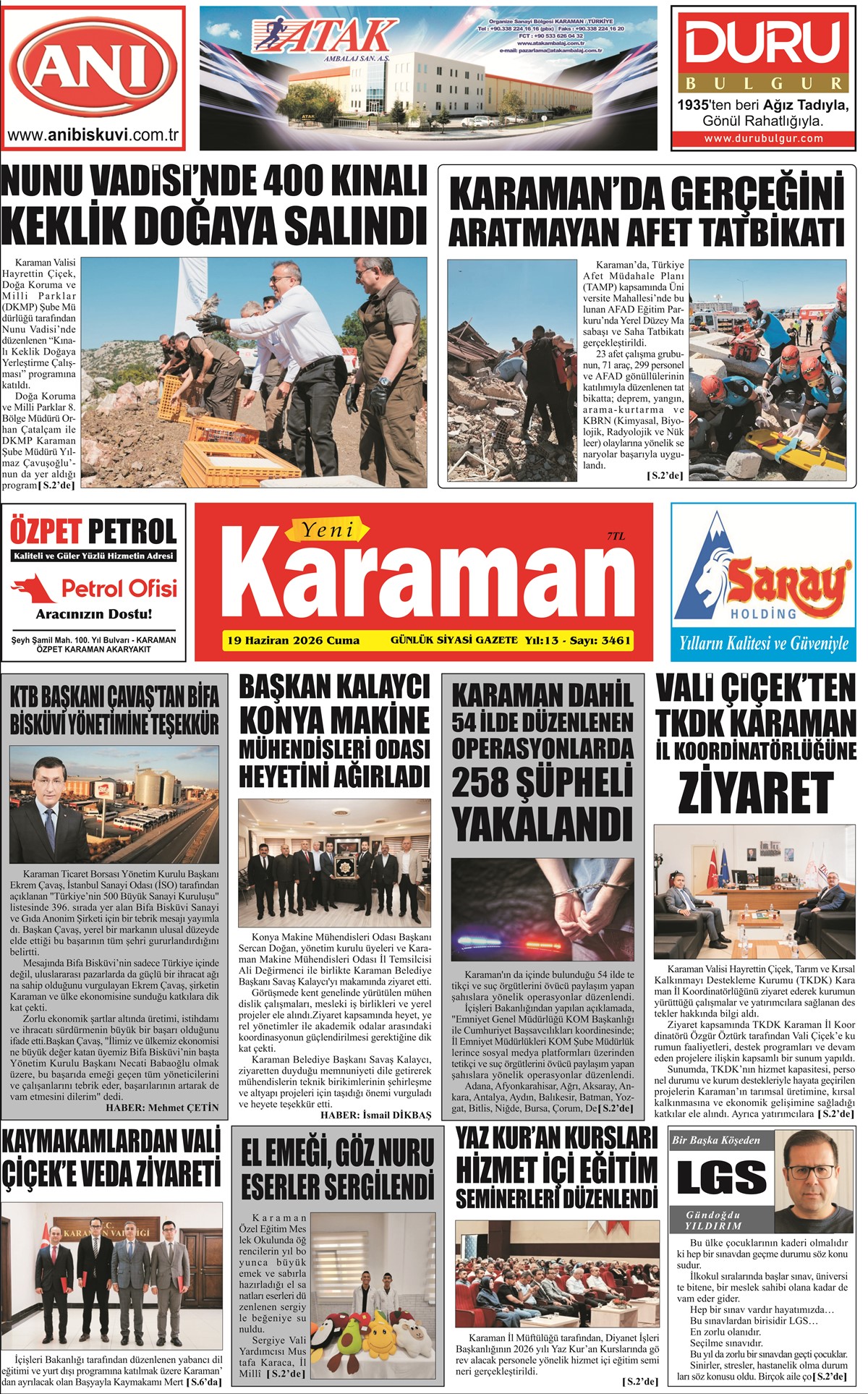 19 Haziran 2026