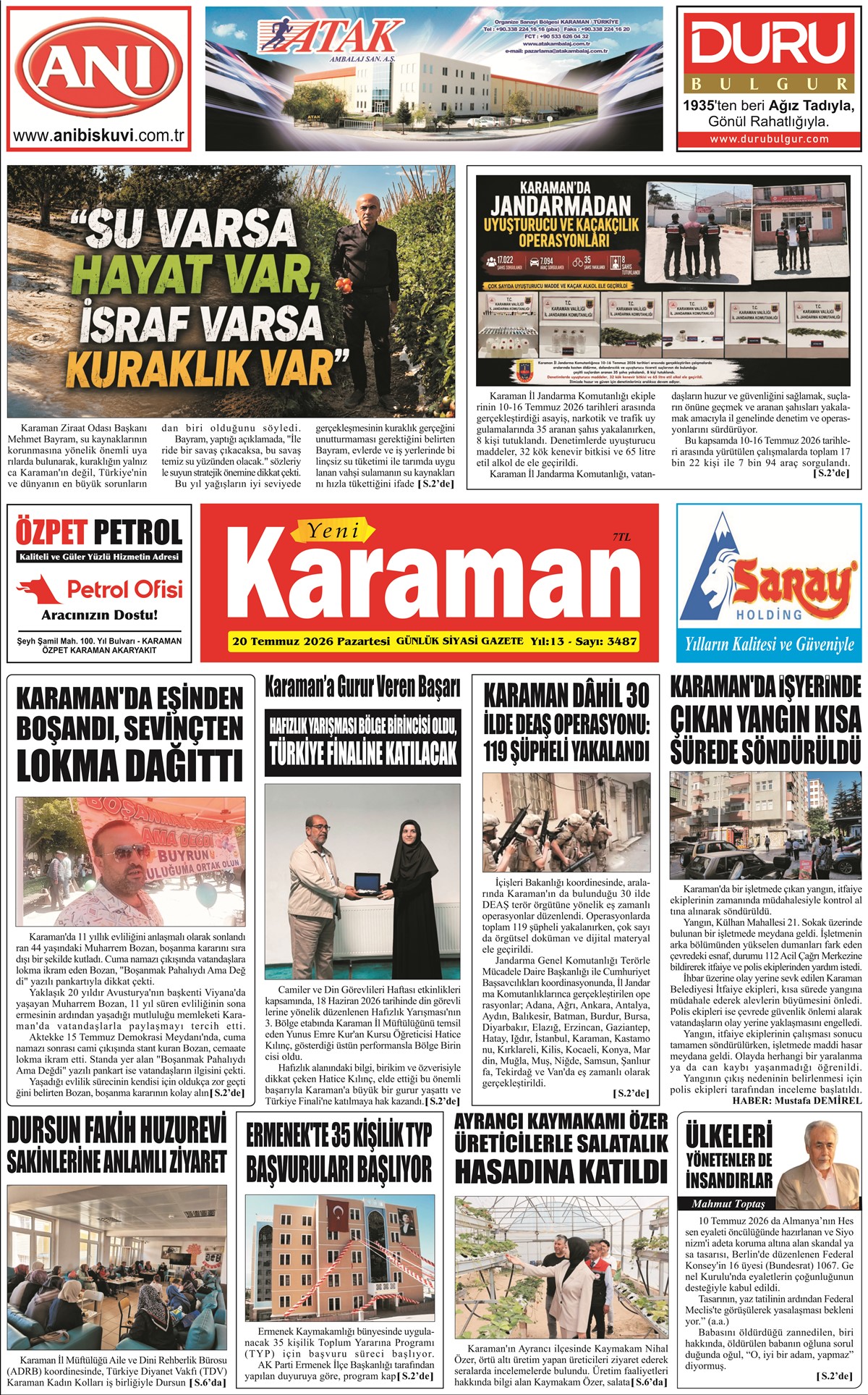 20 Temmuz 2026
