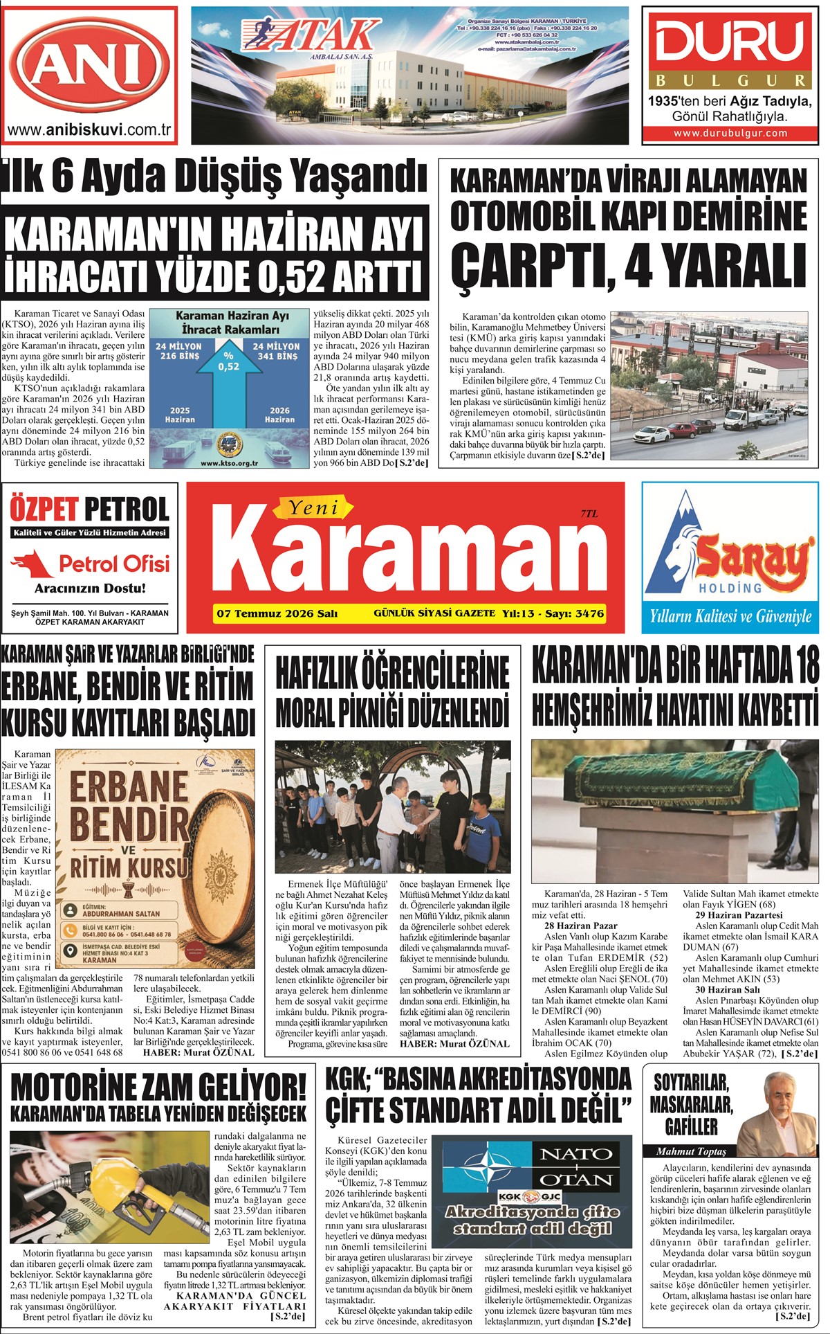 07 Temmuz 2026