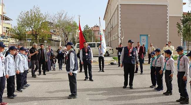 İZCİLER ÇANAKKALE’YE DUALARLA UĞURLANDI