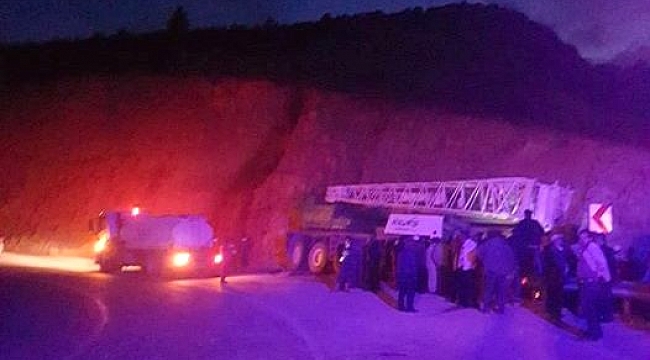 ERMENEK’DE KAZA 5 YARALI
