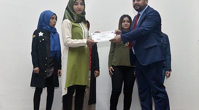 GİRİŞİMCİLER SERTİFİKALARINI ALDI
