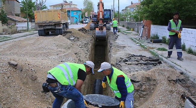 KARAMAN BELEDİYESİ'NDEN SU BASKINLARINA KARŞI ALT YAPI ÇALIŞMALARI