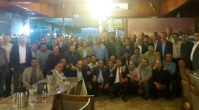KARAMAN TEKEL SUMA FABRİKASI ESKİ ÇALIŞANLARI YEMEKTE BİR ARAYA GELDİ