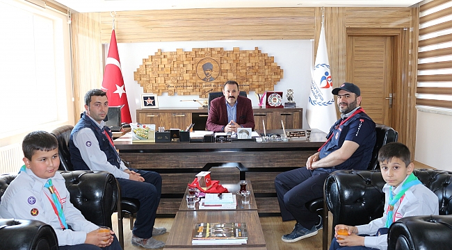 KARAMANLI İZCİLERDEN KISACIK’A ZİYARET
