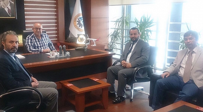 REKTÖR AKGÜL'DEN MÜSİAD VE OSB’YE İADE-İ ZİYARET