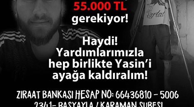 SPOR CAMİASI GENÇ YASİN İÇİN TEK TÜREK OLDU