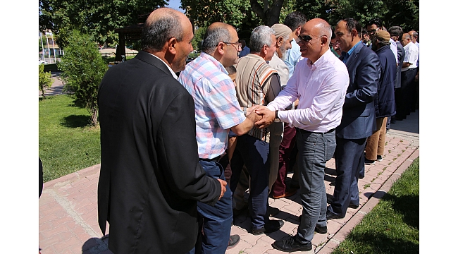 BELEDİYENİN BAYRAMLAŞMA PROGRAMI YAPILDI