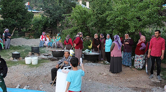 DARAN KÖYÜNDE İFTAR YEMEĞİ DÜZENLENDİ