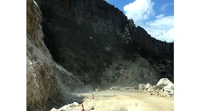 ERMENEK ÇAMLICA'DA HEYELAN TEHLİKESİ