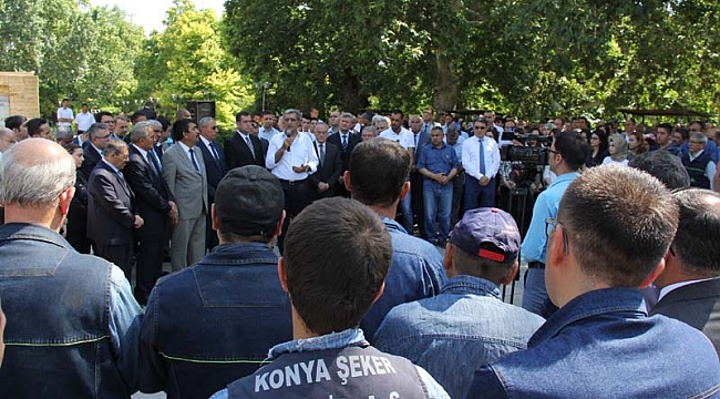 KONYA ŞEKER’DE BAYRAMLAŞMA