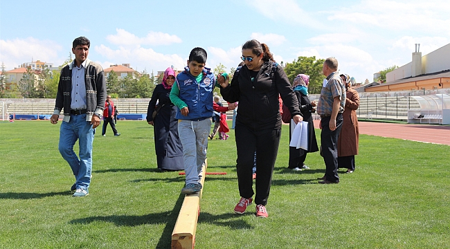 OTİZMLİ ÇOCUKLAR SPOR YAPIYOR