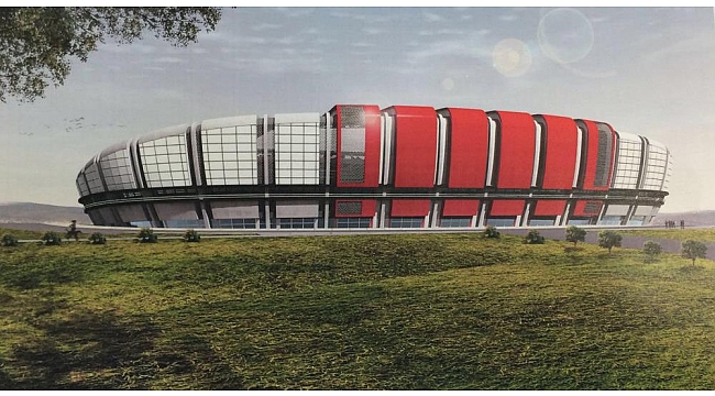 BAŞKAN ÇALIŞKAN; “15 BİN KİŞİLİK STADYUM PROJESİ İÇİN YER TESLİMİ YAPILDI”