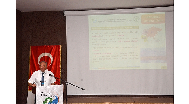 BİYOLOJİK ÇEŞİTLİLİK ENVANTER VE İZLEME PROJESİ ÇALIŞTAYI DÜZENLENDİ