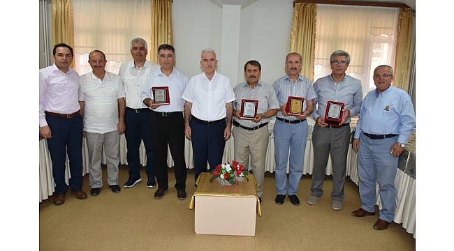 MİLLİ EĞİTİMDEN ŞUBE MÜDÜRLERİNE VEDA YEMEĞİ