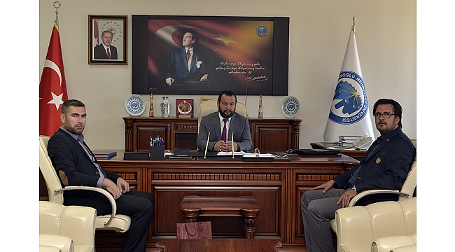 REKTÖR AKGÜL'E TÜMSİAD YÖNETİM KURULU ÜYELERİNDEN ZİYARET