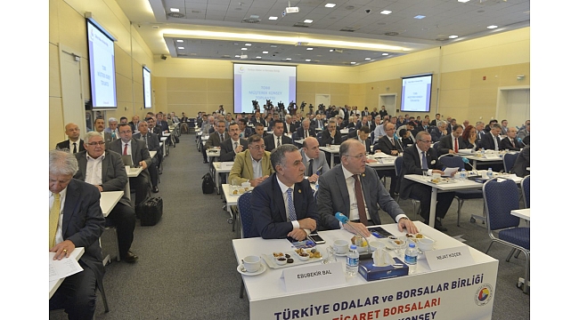 TOBB, TİCARET VE SANAYİ ODALARI KONSEYİ VE TİCARET ODALARI KONSEYİ MÜŞTEREK TOPLANTISI GERÇEKLEŞTİ