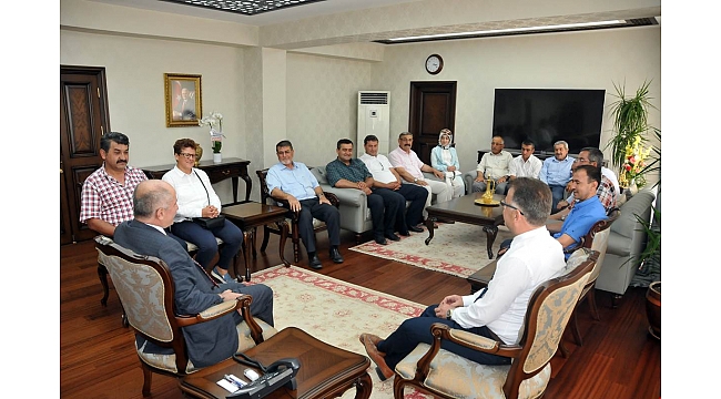 VALİ FAHRİ MERAL’E HAYIRLI OLSUN ZİYARETLERİ SÜRÜYOR