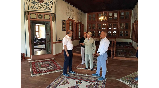 VALİ MERAL’DEN TARİHİ TARTANEVİNE ZİYARET
