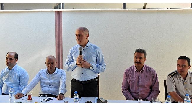 VALİ MERAL;“TOPLUMUN BİLGİLENDİRİLMESİNDE BASINA HER ZAMAN İHTİYACIMIZ VAR.”