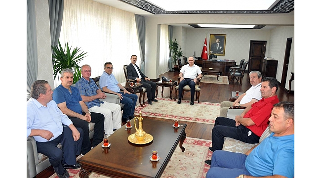 HOKAV YÖNETİMİNDEN VALİ MERAL’E ZİYARET