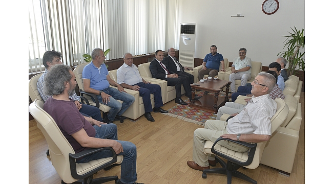 TÜRK HAVA KURUMU ÜNİVERSİTESİNDEN REKTÖR AKGÜL'E ZİYARET