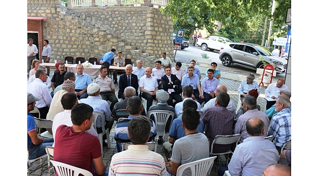 VALİ MERAL BAŞYAYLA HALKI İLE BULUŞTU