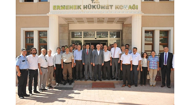 VALİ MERAL TAŞELİ BÖLGESİNDE GEZİ VE İNCELEMELERDE BULUNDU