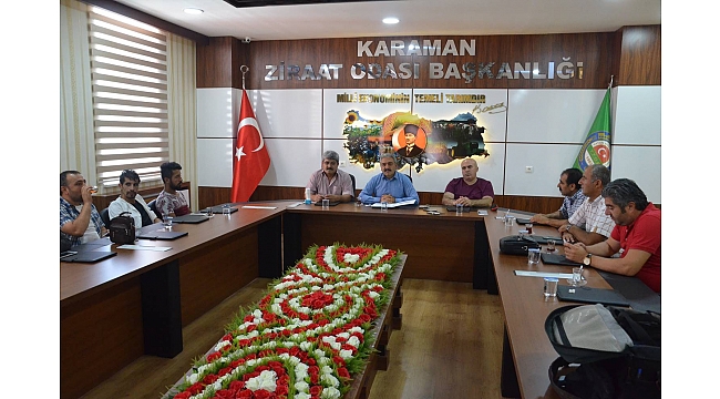 ZİRAAT ODASI ÇİFTÇİNİN SIKINTILARINI PAYLAŞTI