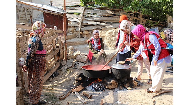 KARAMAN’DA GÖNÜLLERİ 'DAMLA PROJESİ' İLE FETHETTİLER