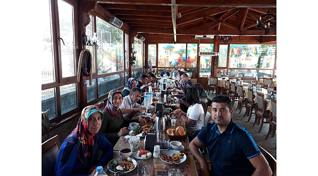 TRSM ÇALIŞANLARI KAHVALTIDA BULUŞTU