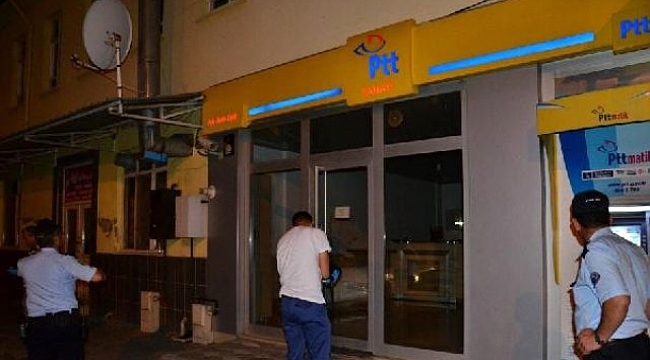 SARIVELİLER’DE PTT’DEN HIRSIZLIK