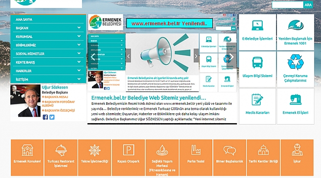 WEB SİTESİNİ YENİLEDİ