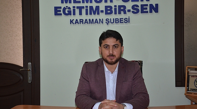 Y. ÖZDEMİR; “ÖĞRETMENE VERİLEN DEĞER HER ŞEYE DEĞER”
