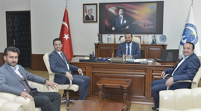GENÇ MÜSİAD İL BAŞKANINDAN REKTÖR AKGÜL’E ZİYARET