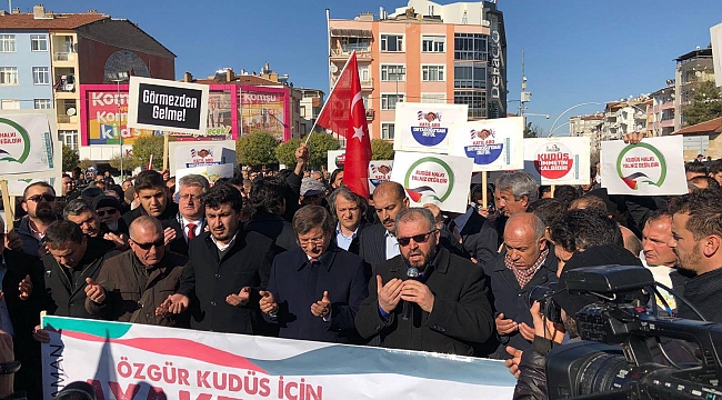 KARAMAN'DA KUDÜS İÇİN DUALAR EDİLDİ