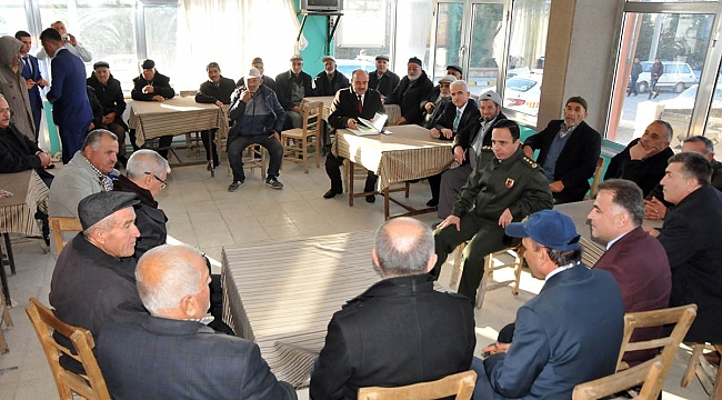VALİ MERAL AKÇAŞEHİR KASABASINDA VATANDAŞLARLA BİR ARAYA GELDİ