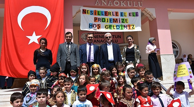 Bu Proje İle Nesiller Buluştu Minik Öğrenciler Velileri ile Birlikte Eski Zamanlara Ait Eşyaları Tanıttı