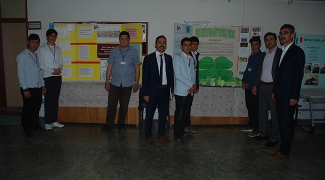 KARAMAN ANADOLU İMAM-HATİP LİSESİ BİLİM FUARI İLGİ GÖRDÜ
