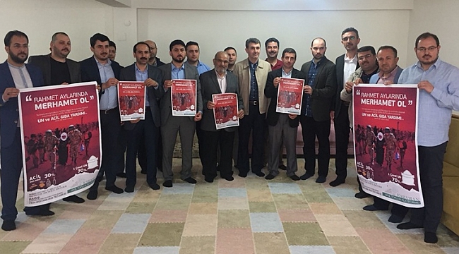 Karaman STK Platformundan Afrin ve Doğu Guta’ya Yardım Kampanyası “RAHMET AYLARINDA MERHAMET OL”