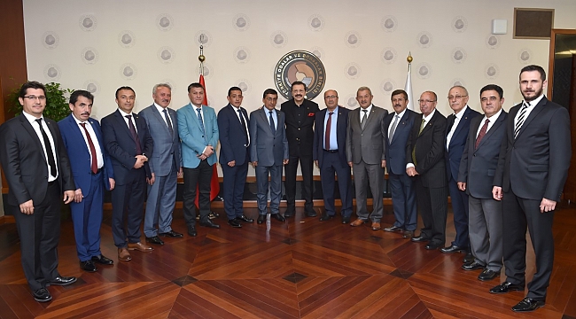 Karaman Ticaret Borsası’ndan Hisarcıklıoğlu’na Ziyaret
