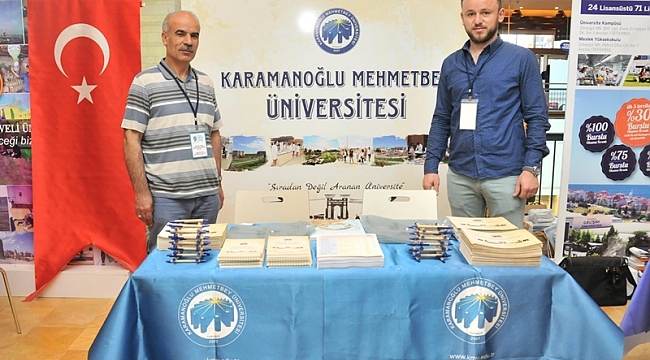 KMÜ ŞANLIURFA’DA TANITILDI KMÜ TEMSİLCİLERİ 9. ŞANLIURFA ÜNİVERSİTE KARİYER GÜNLERİNE KATILDI