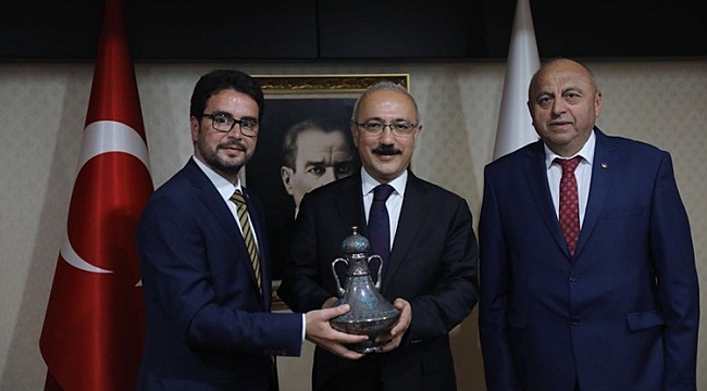 KTSO YENİ YÖNETİMİ BAKAN ELVAN VE TOB BAŞKANI HİSARCIKLIOĞLU’NU ZİYARET ETTİ