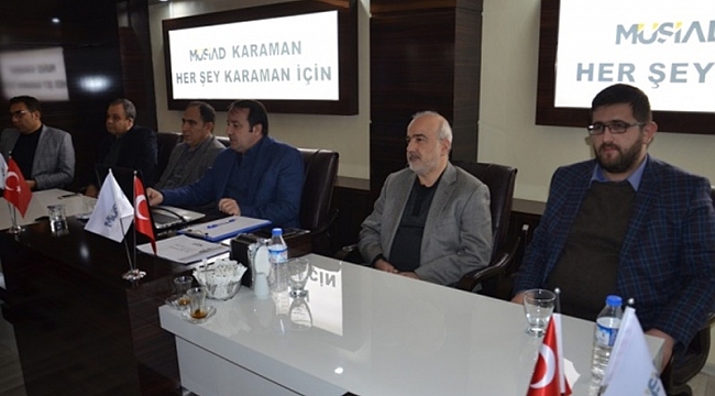 MÜSİAD KARAMAN RESMİ AÇILIŞ TÖRENİ YARIN