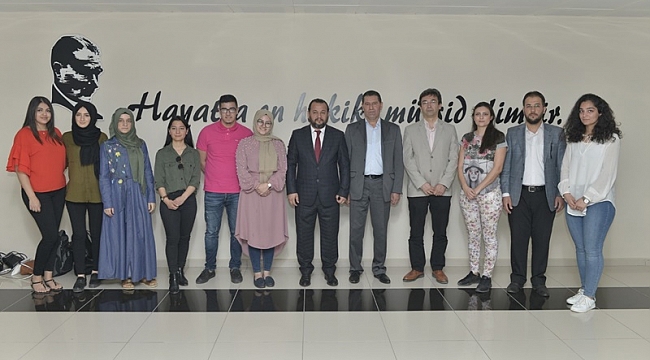 REKTÖR AKGÜL, HOLLANDALI GURBETÇİLERİ AĞIRLADI