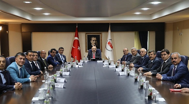TİCARET BORSA’SINDAN KALKINMA BAKANI ELVAN’A ZİYARET