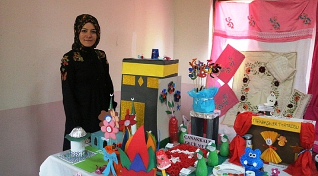 BAŞYAYLA İLÇESİNDE ÖĞRENME ŞENLİKLERİ SERGİSİ YAPILDI