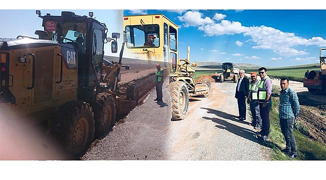 EĞİLMEZ KÖYÜMÜZDEKİ YOL GENİŞLETME ÇALIŞMALARI DEVAM EDİYOR